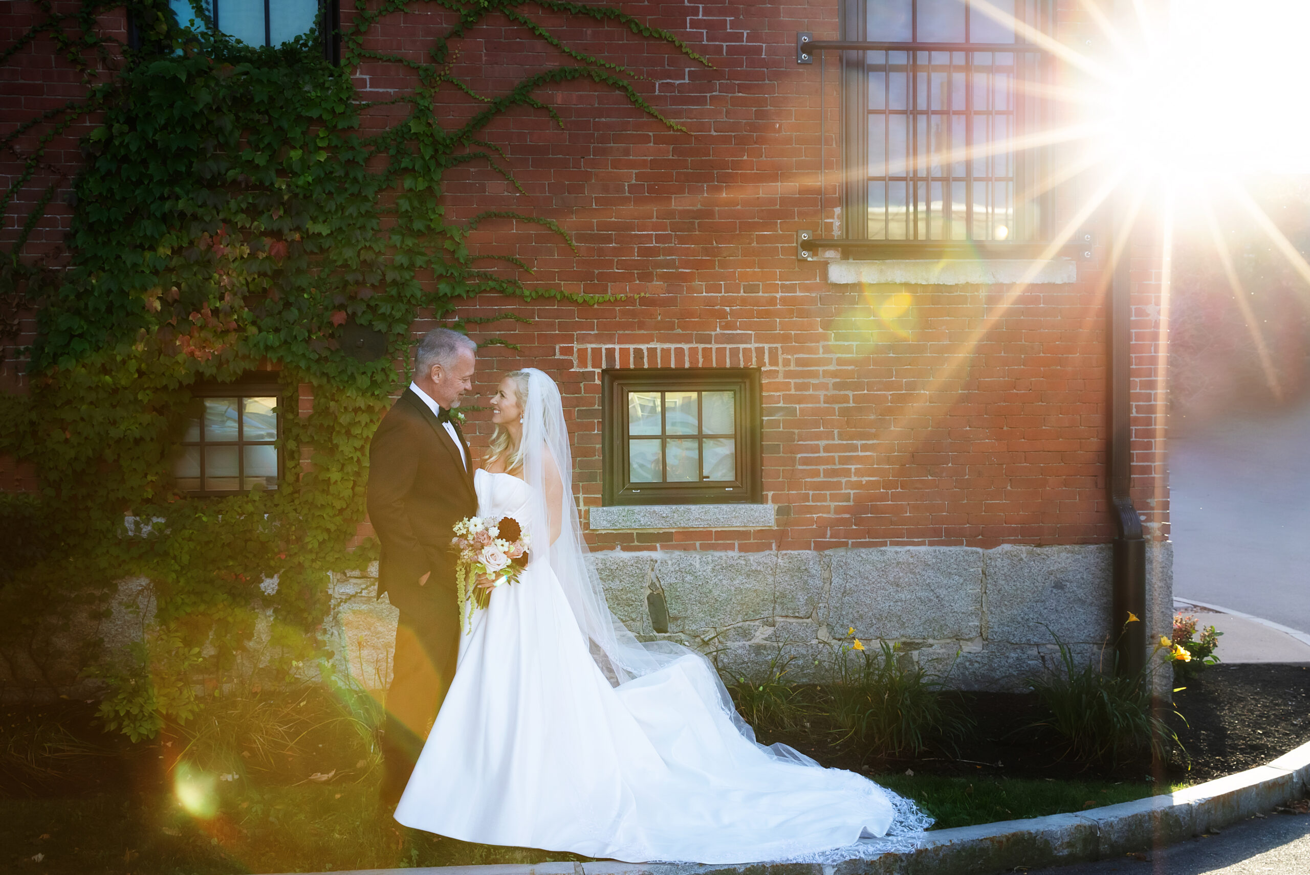 Heather Donald Photography – 1 Bride and groom at golden hour