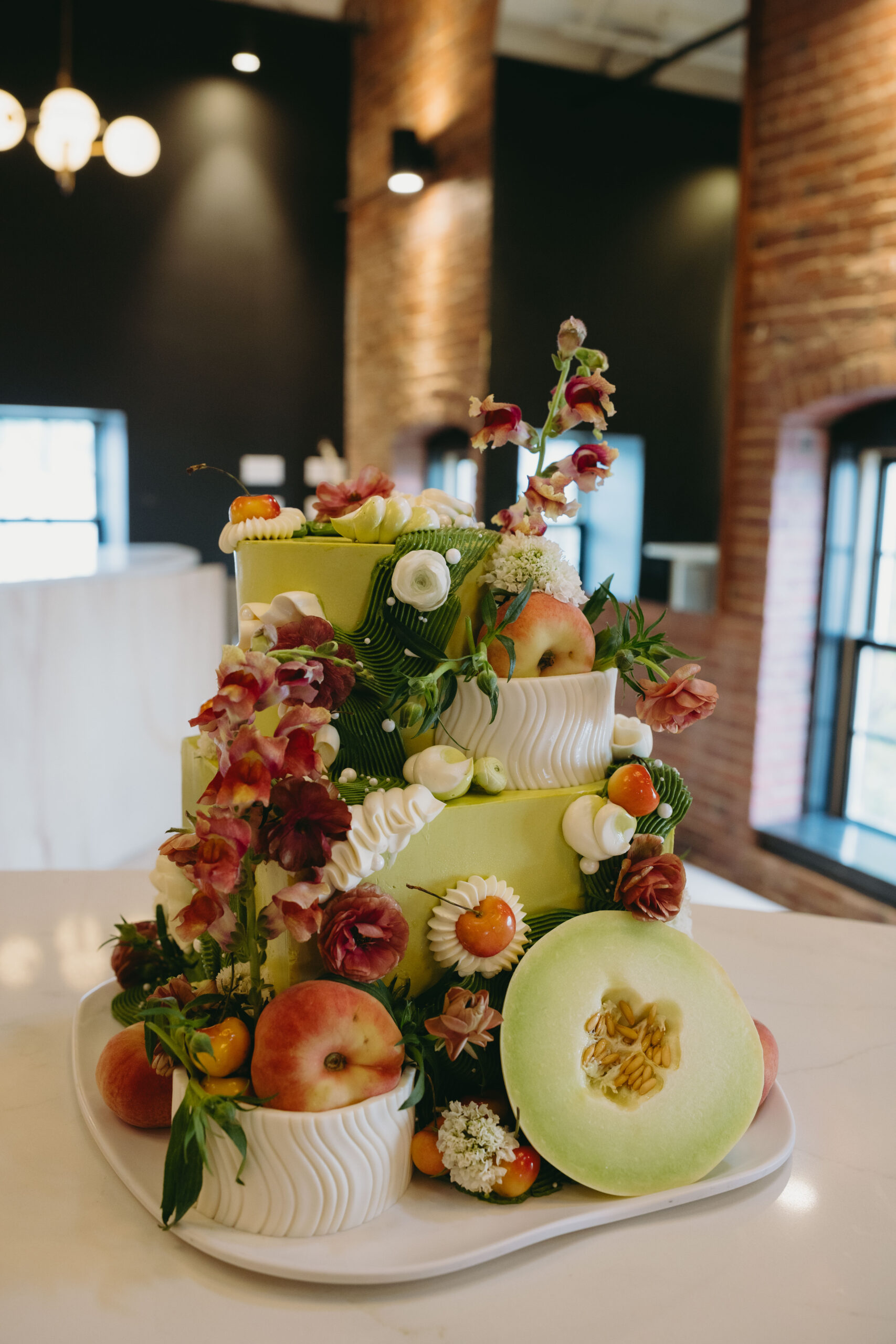 an event piece on a table at the hawthorn event and wedding venue