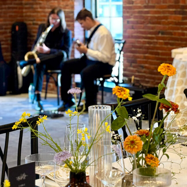 Live music inside The Hawthorn