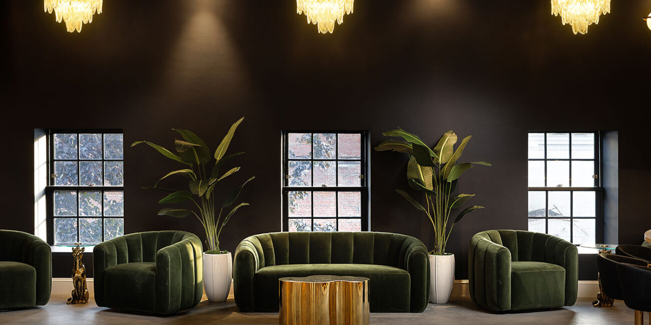 Elegant seating area