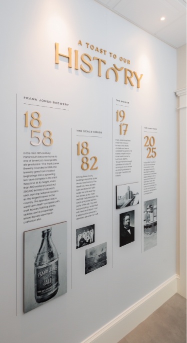The Hawthorn history wall