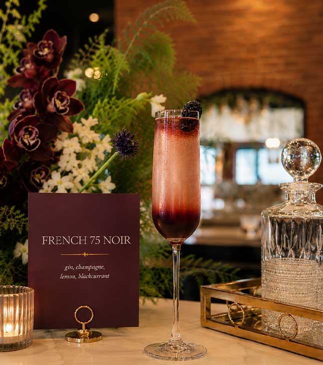 French 75 Noir