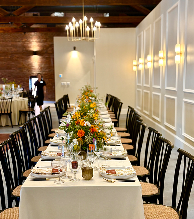 The Hawthorn Wedding Dining Decor