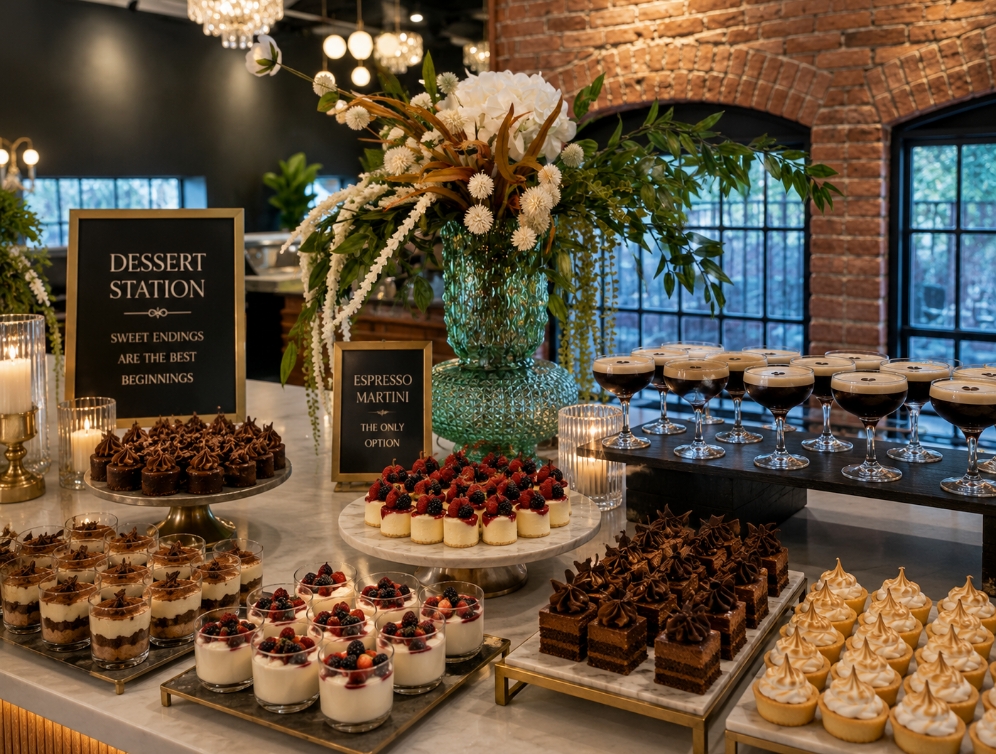 The Hawthorn dessert table
