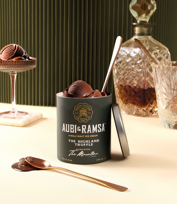 Aubi and Ramsa Ice Cream Highland Truffle