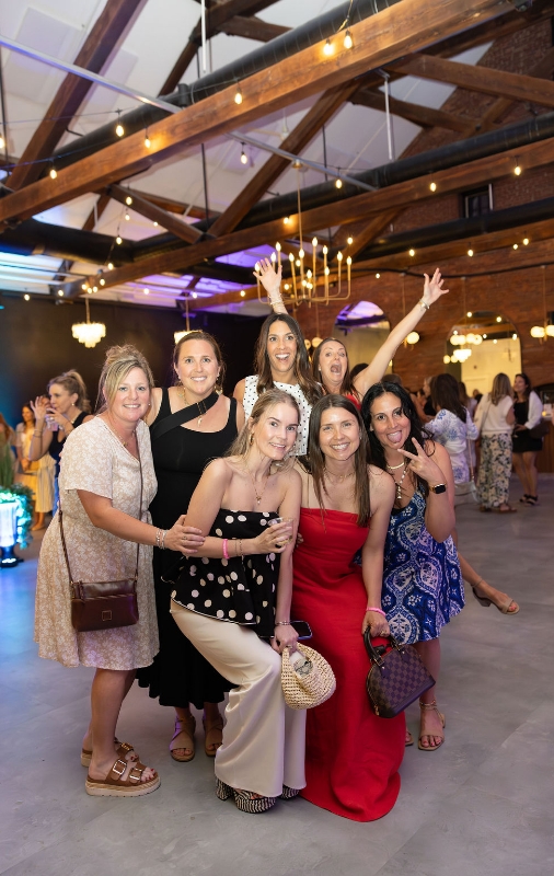 Group of women partying at event at The Hawthorn