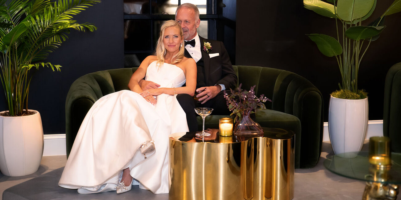 The Hawthorn Interior - Wedding couple