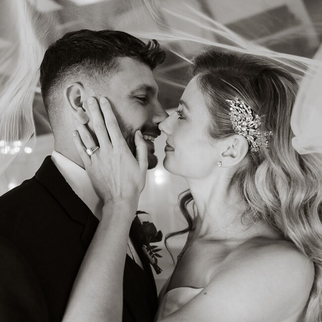 The Hawthorn Interior - Wedding couple